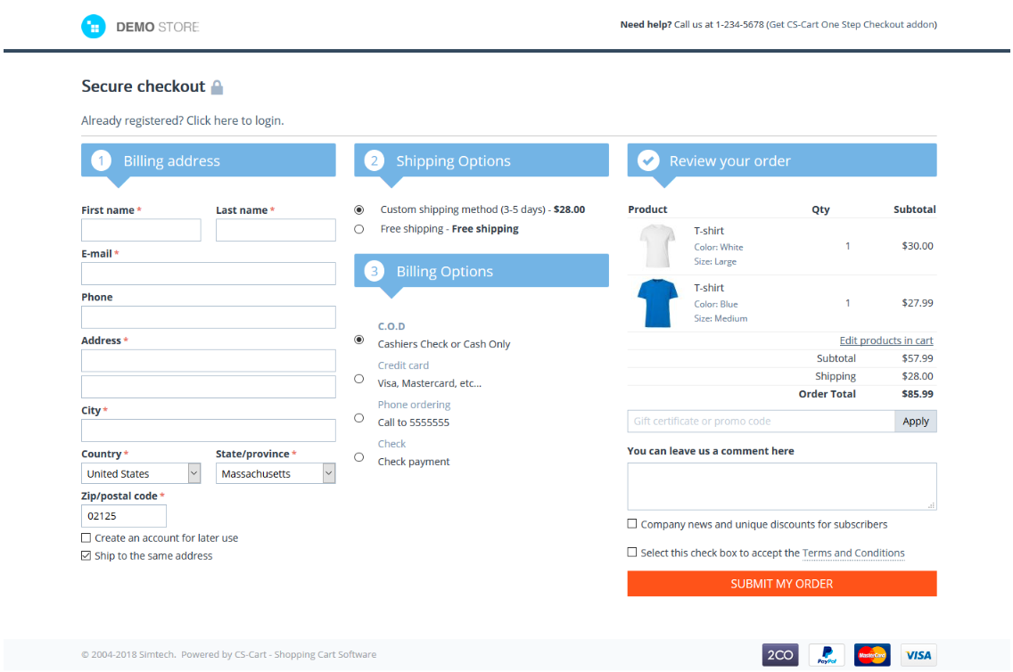 Reasons For eCom Cart Abandonments At Checkout